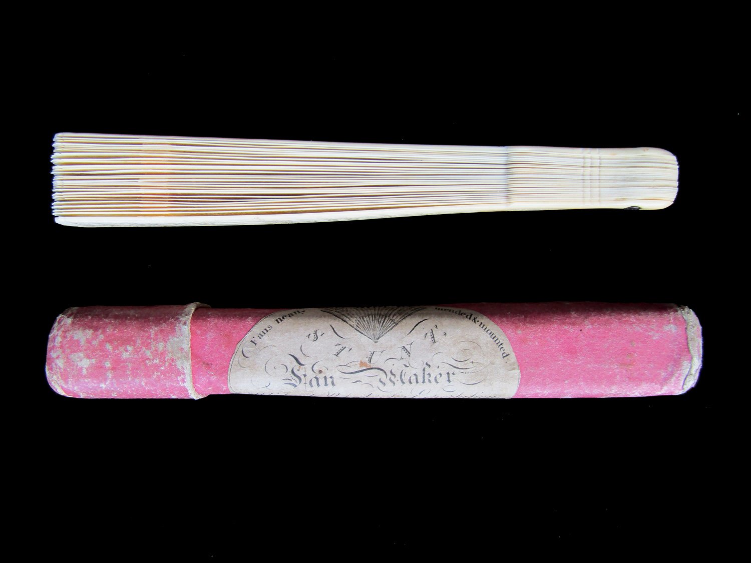 Rare-Jane-Austen-Era-Brise-Fan-in- Original-Box-08