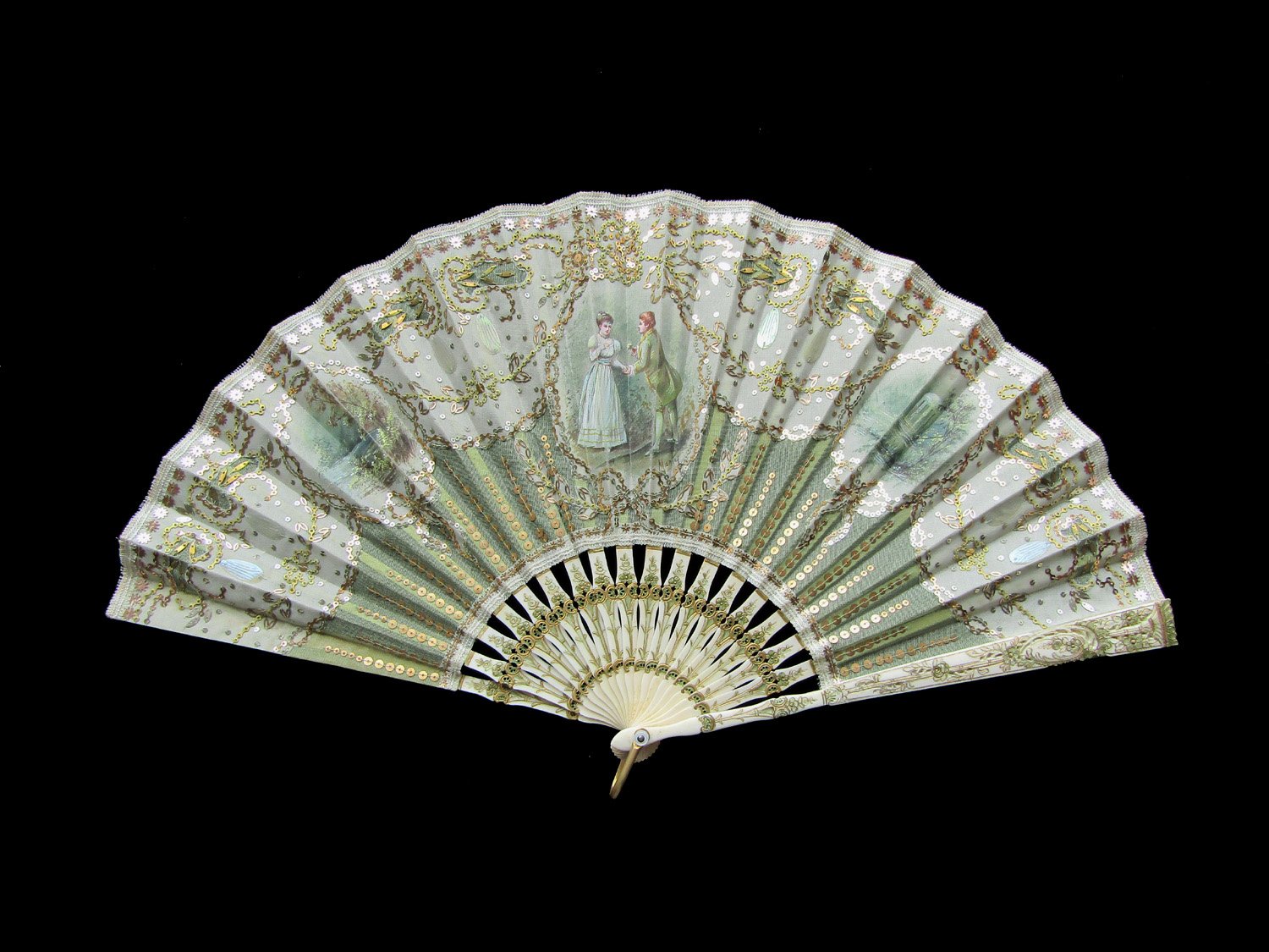 Duvelleroy-Edwardian- Sequined-Fan-01