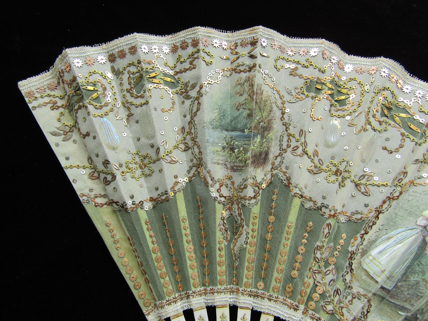 Duvelleroy-Edwardian- Sequined-Fan-06