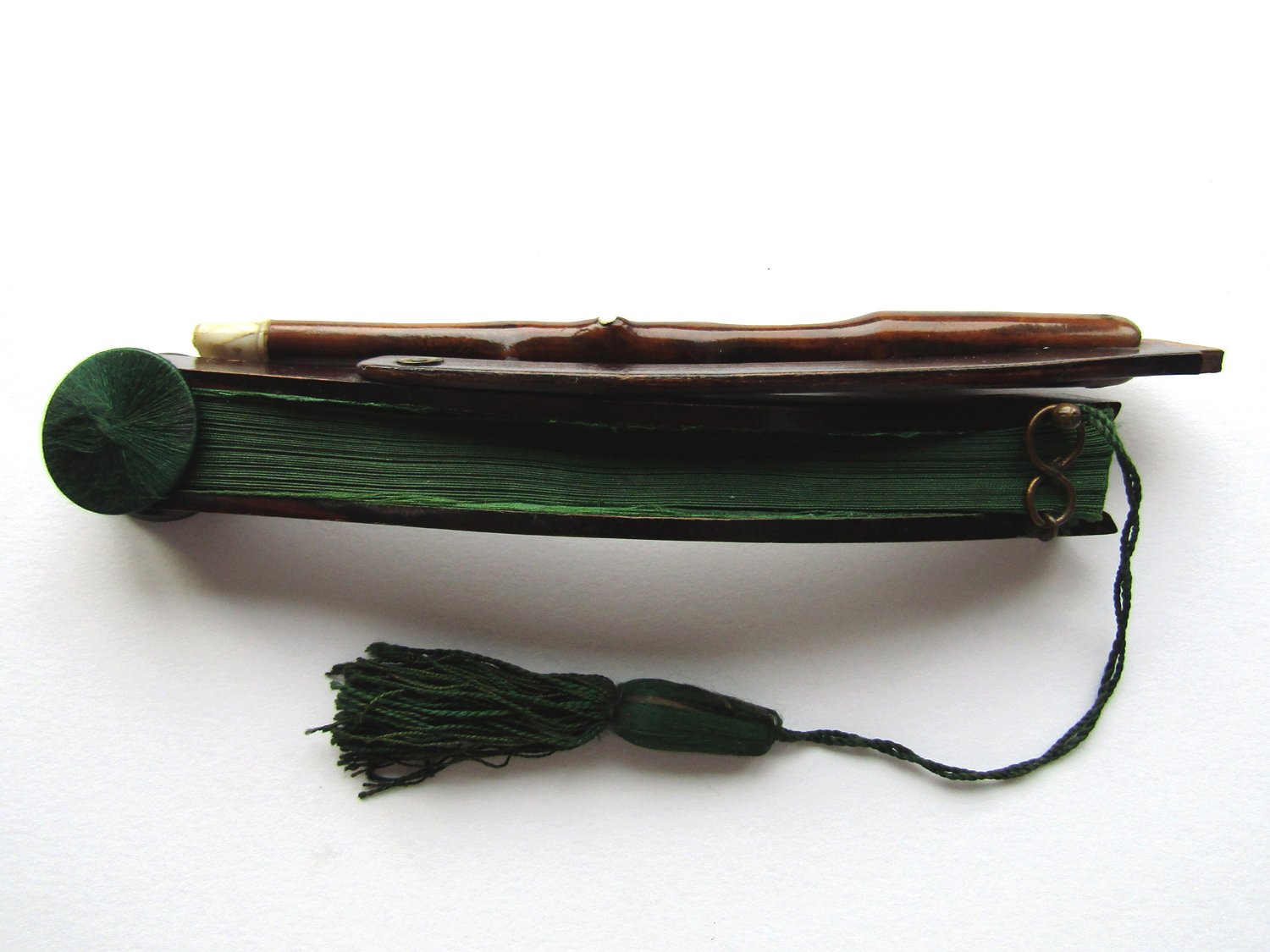 Rare-Green-Silk-Parasol-Fan-04